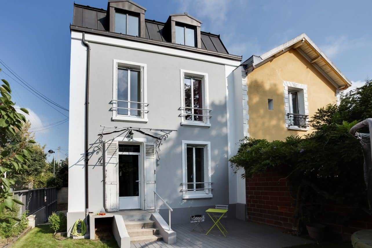 Une maison avec façade refaite à Massy